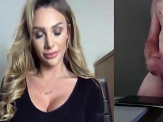 Webcam office amateur tempting lad