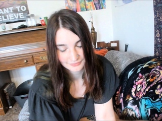 Cute teen blowjob and hard doggystyle fuck