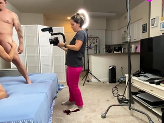 Real cuckquean wife enjoying show